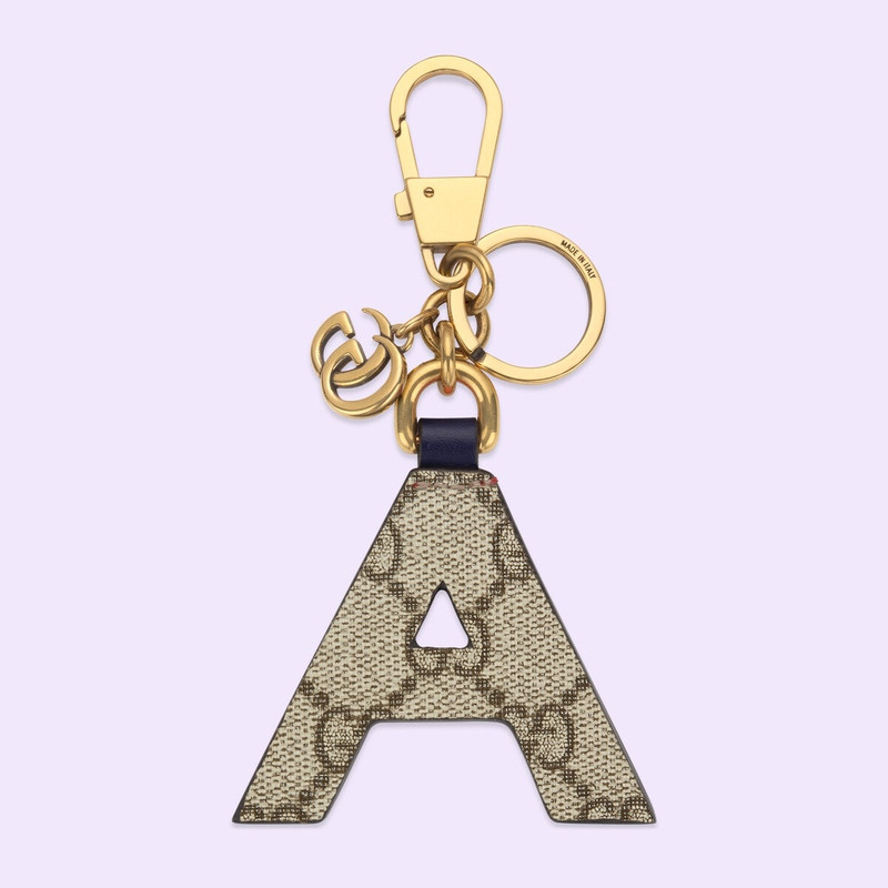 GUCCI Letter A keychain outlook