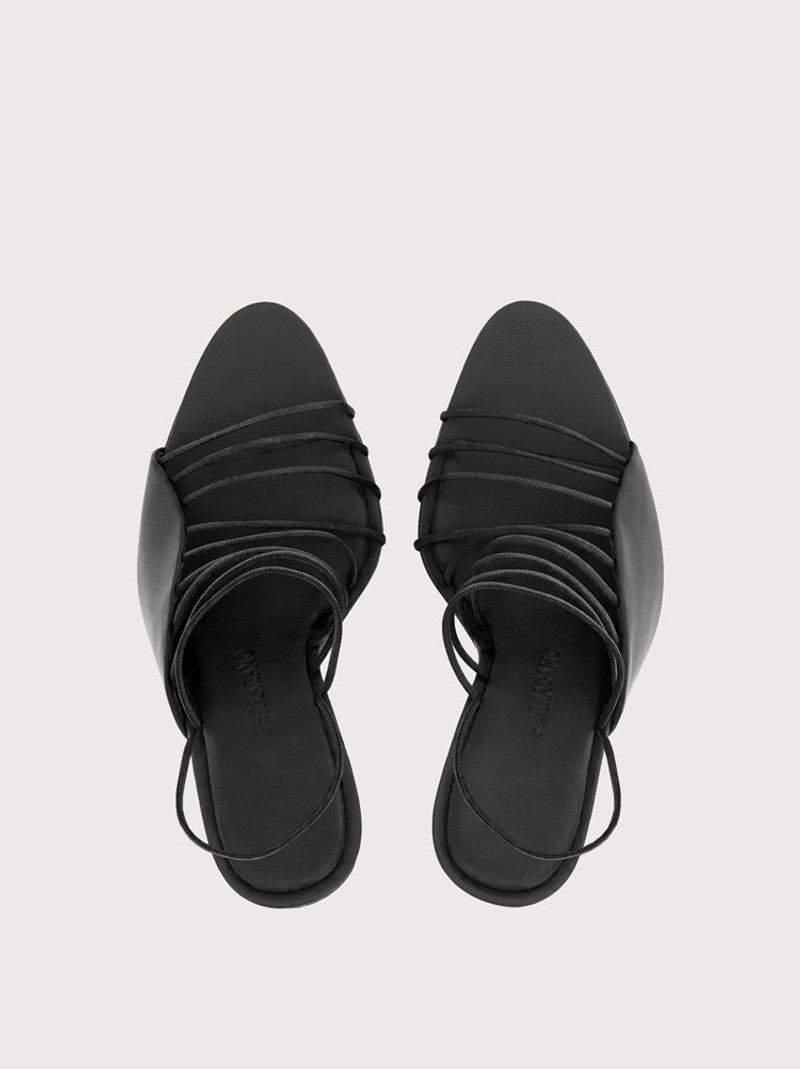 FERRAGAMO SANDALS WITH ULTRA-FINE MINI STRAPS outlook