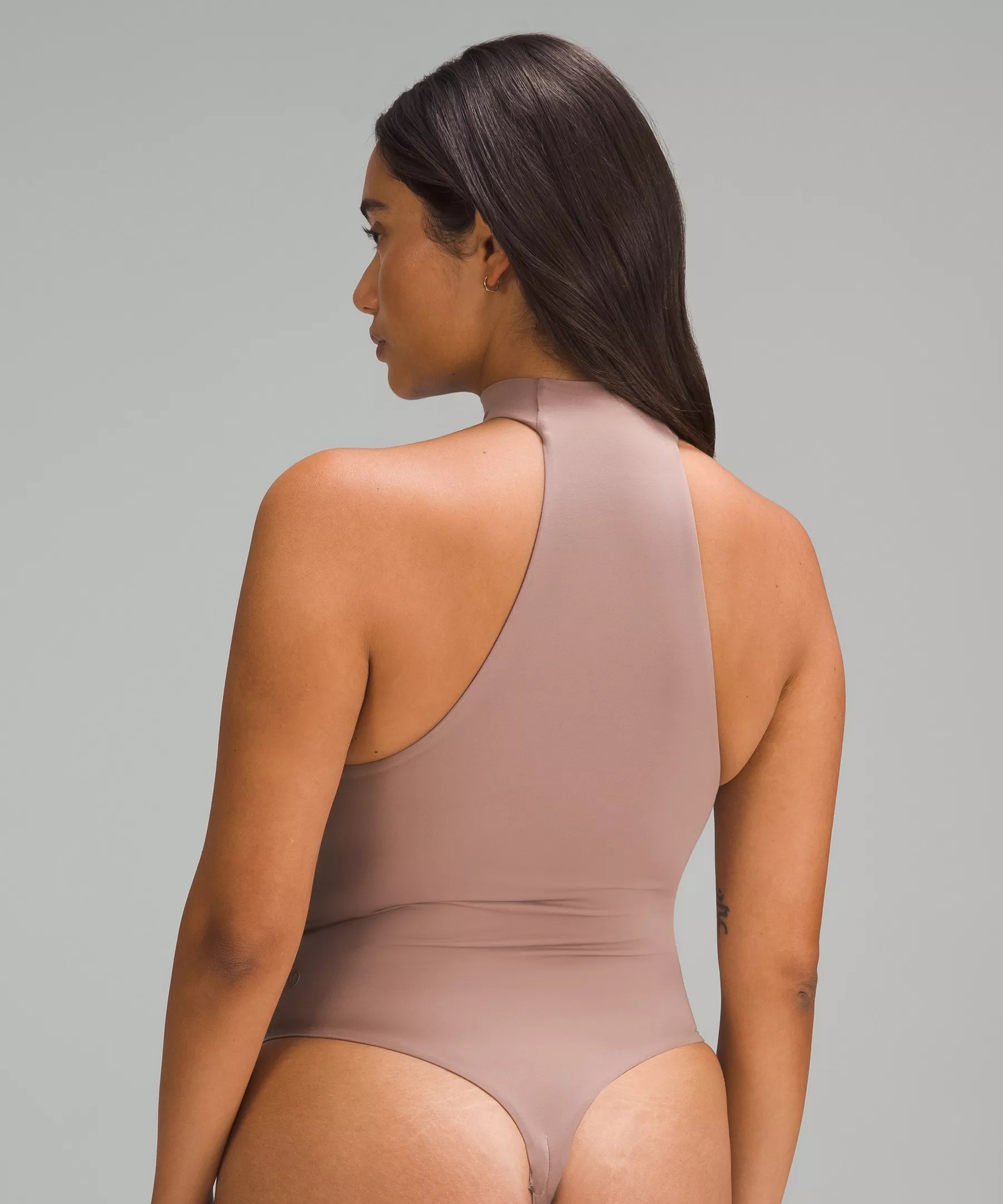 Wundermost Ultra-Soft Nulu Mockneck Sleeveless Bodysuit - 2