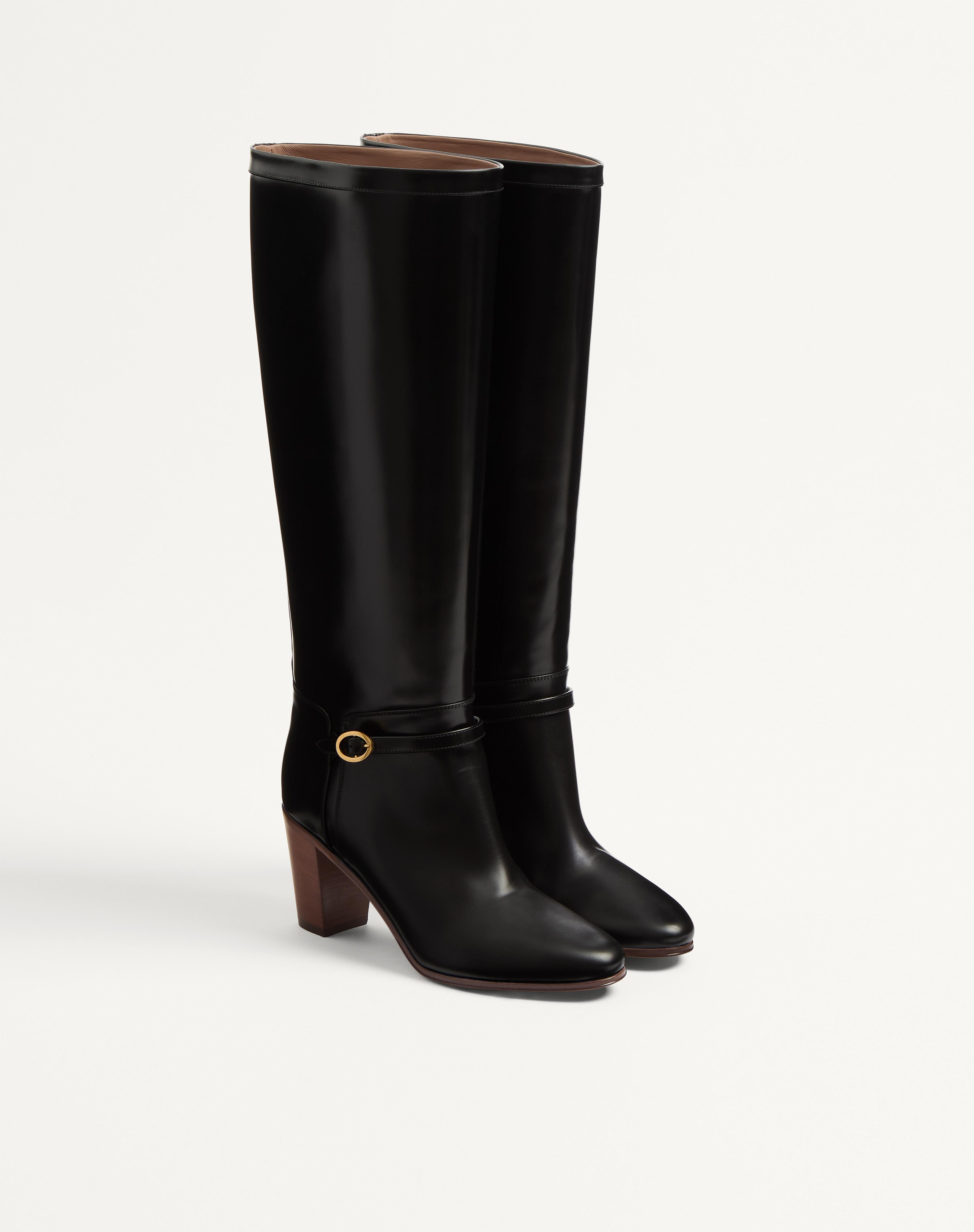 PATTIE CALFSKIN BOOT 75MM - 2
