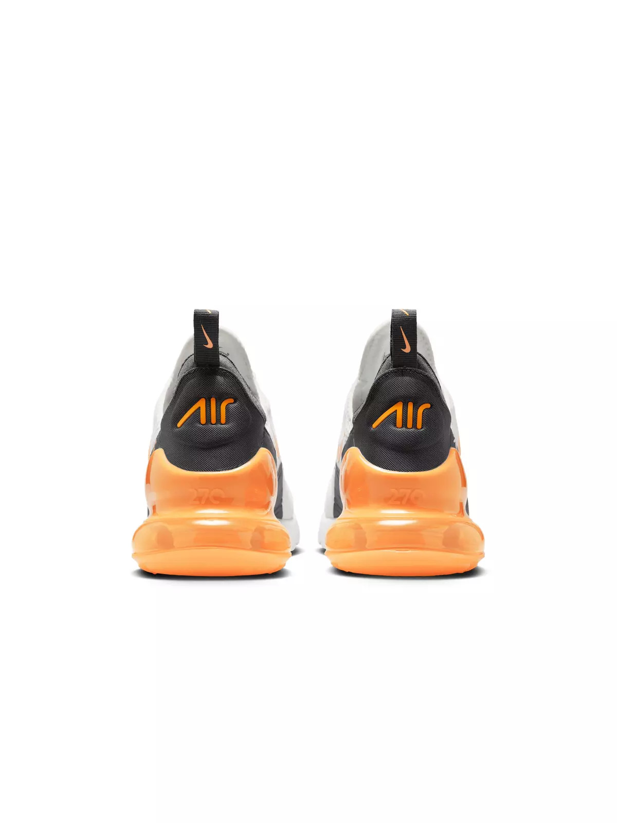 Air Max 270 "Summit White/Anthracite/White/Laser Orange" Men's Shoe - 5