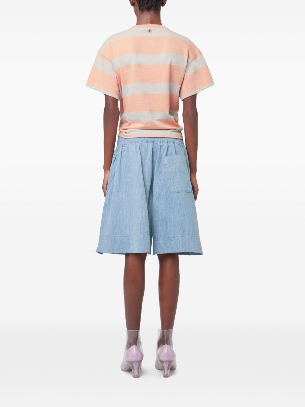 striped T-shirt - 3