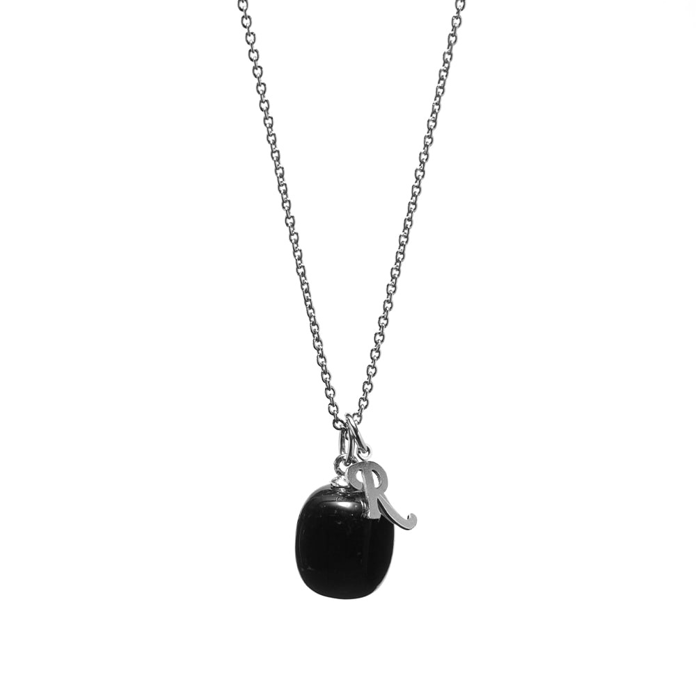 Raf Simons Stone Pendant and Necklace - 1