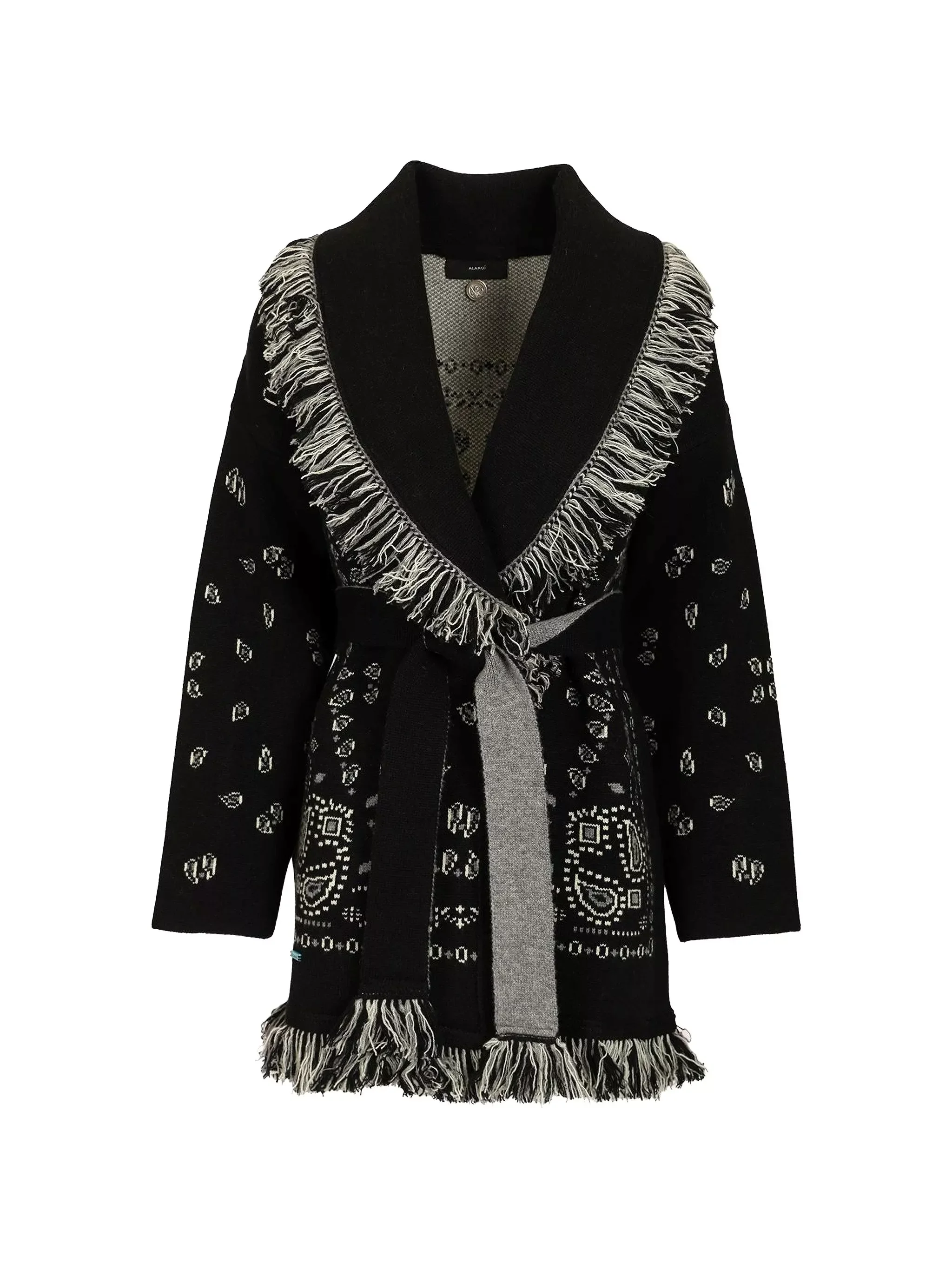 BANDANA JACQUARD CARDIGAN - 1