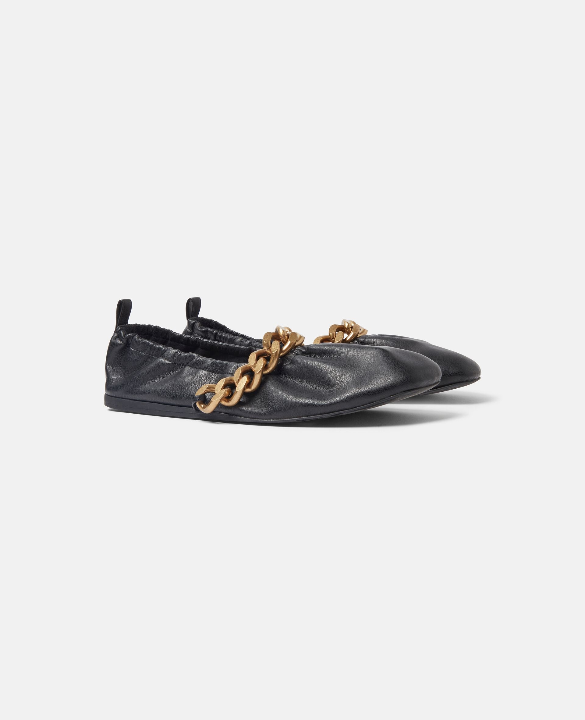 Falabella Chunky Chain Ballet Flats - 2