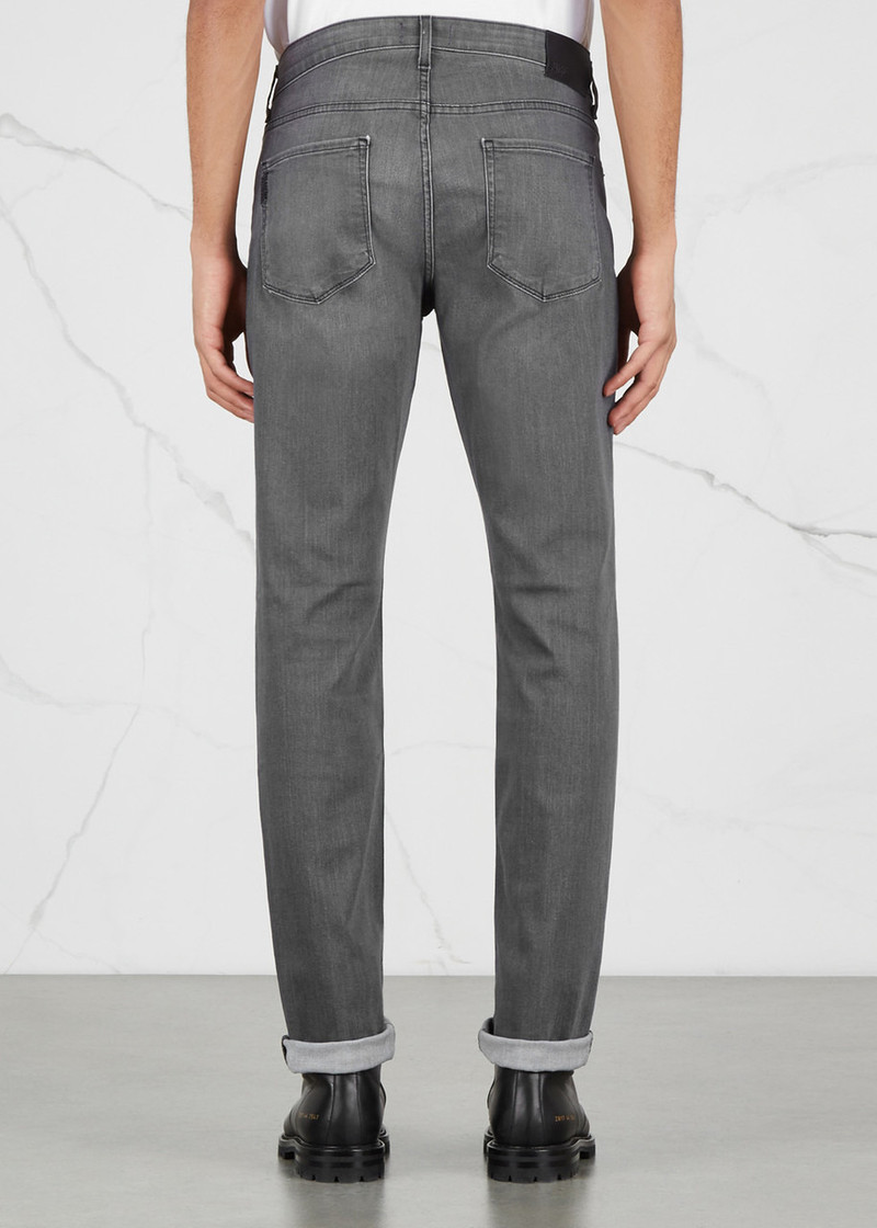 Paige Federal Grey Straight-leg Jeans 3
