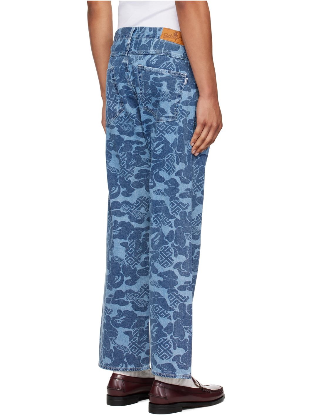 Blue Asia Camo Jeans - 3