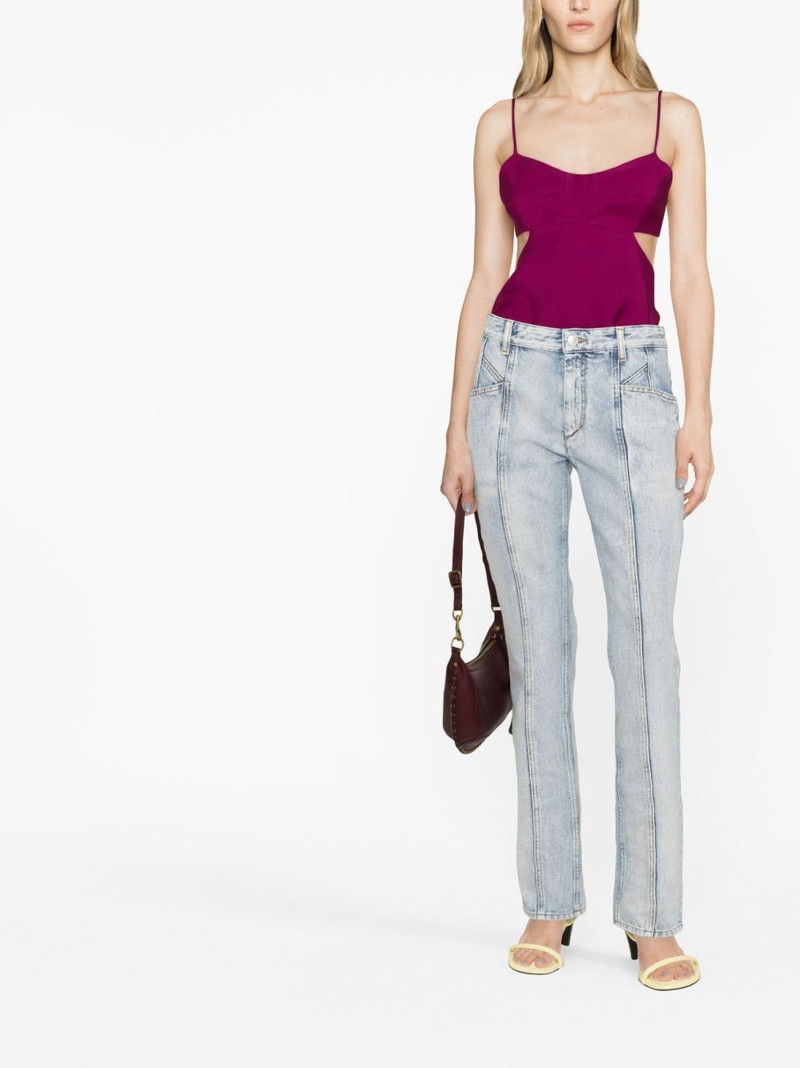 Isabel Marant Étoile Laora straight-leg jeans outlook