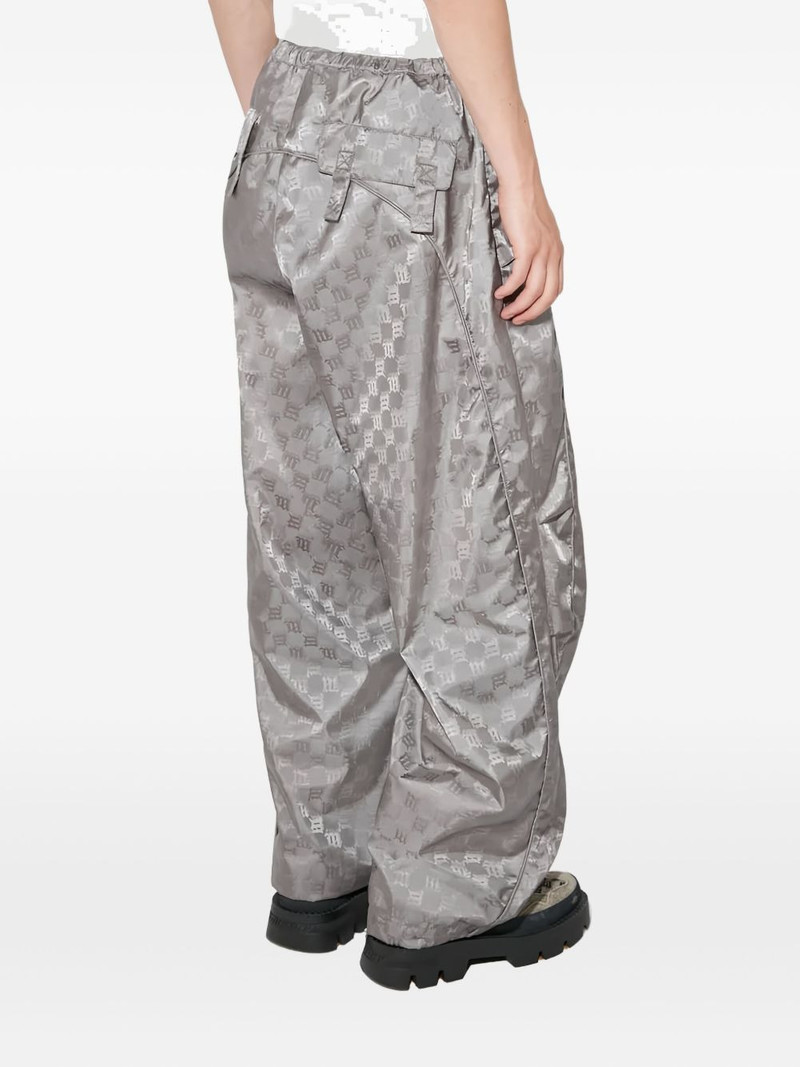 monogram-patterned trousers 5