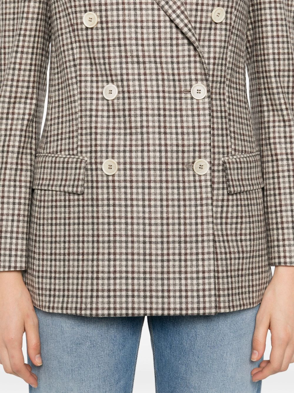 Brunello Cucinelli Women Wool Blazer - 2