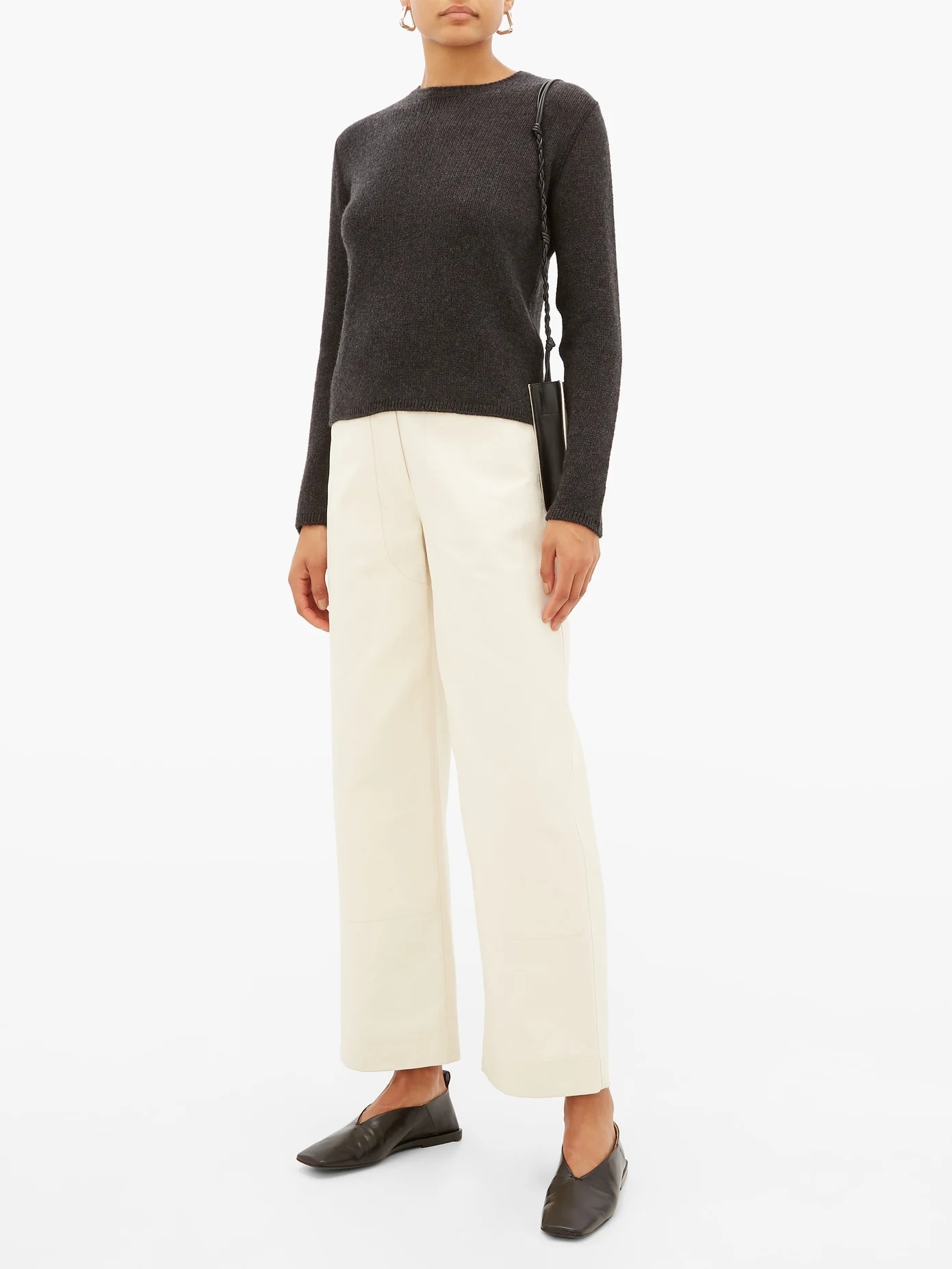 Imani round-neck cashmere sweater - 2