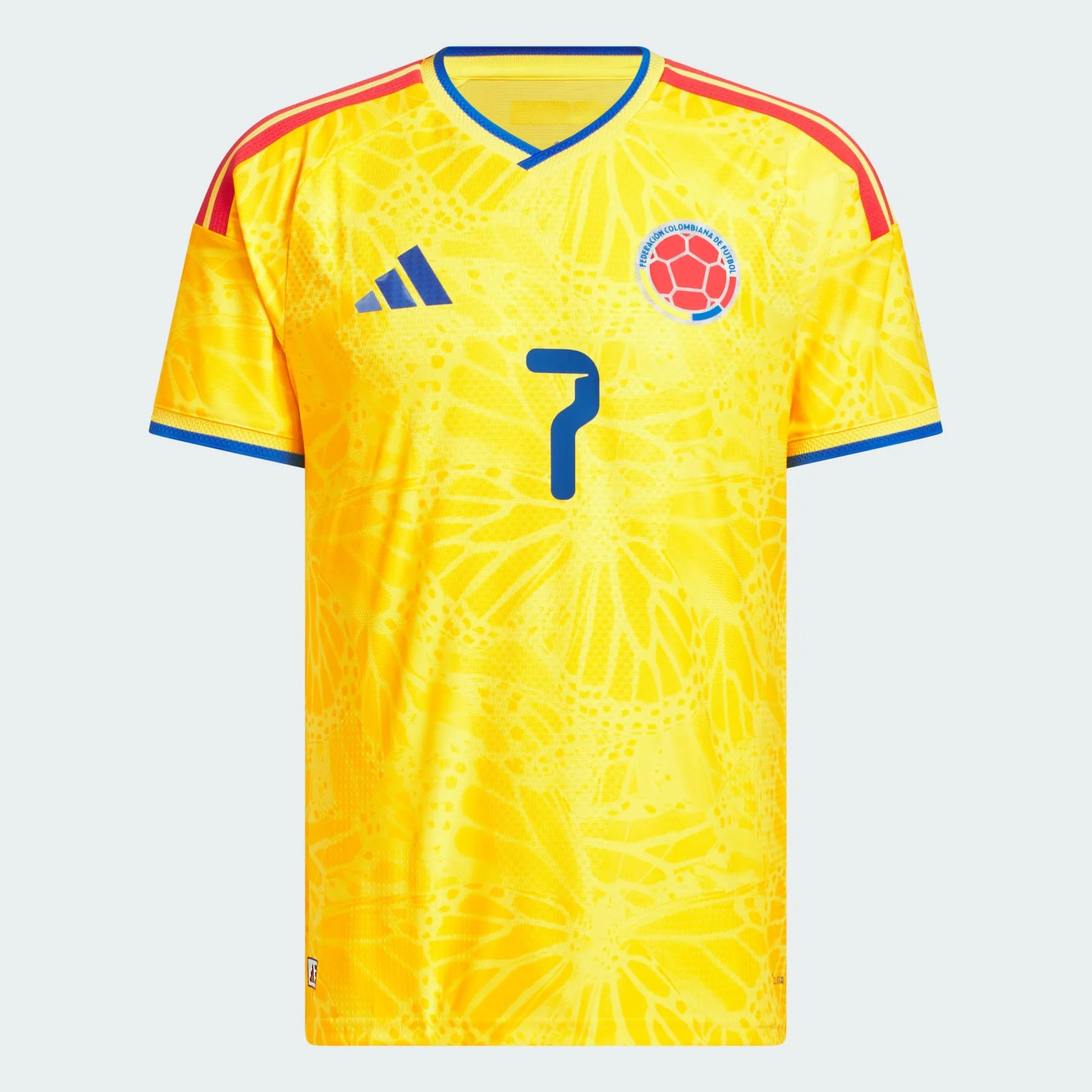 Colombia 26 Home Diaz Authentic Jersey - 1