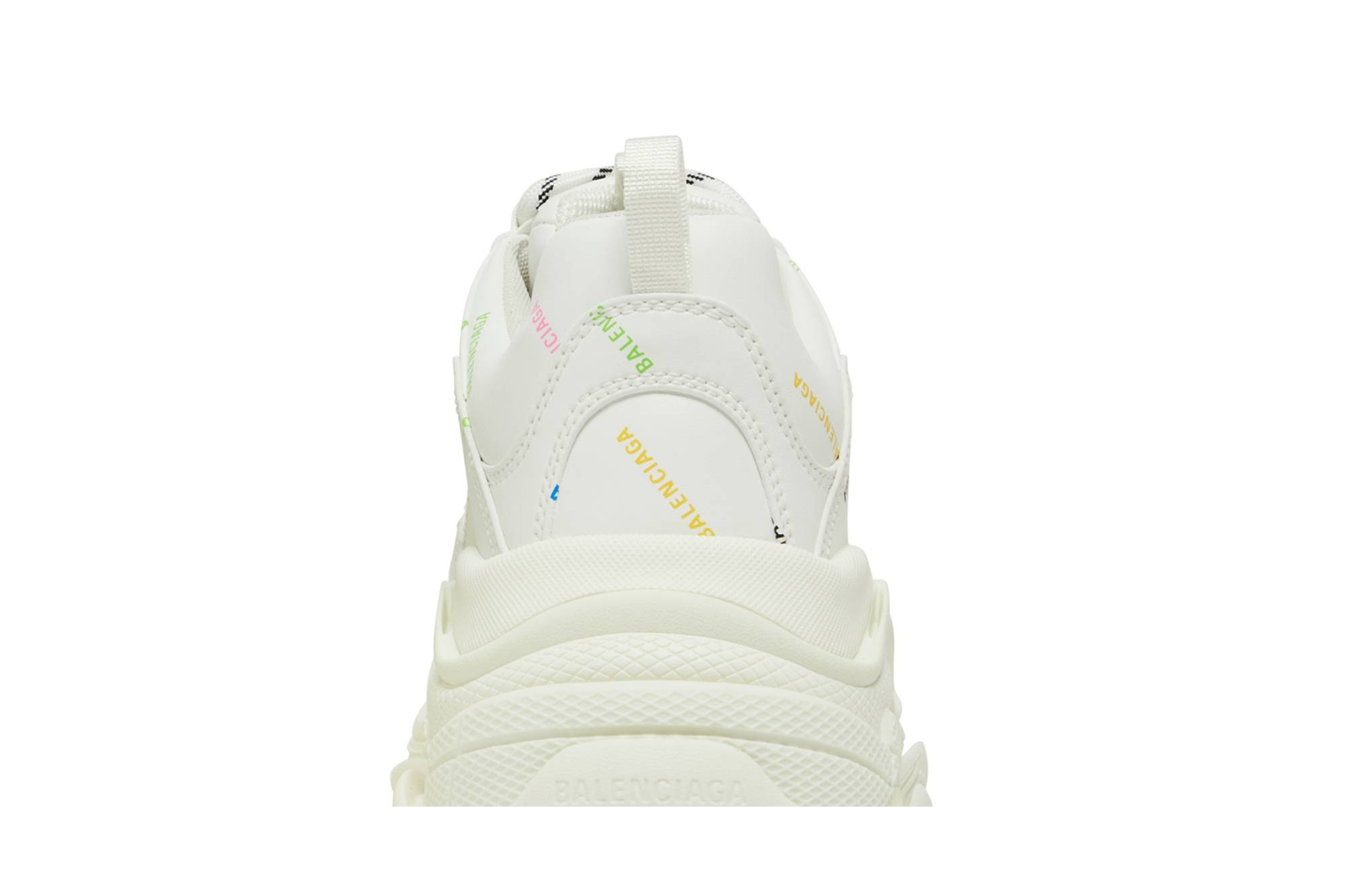 Balenciaga Triple S Sneaker 'Allover Logo - White Multi' - 7