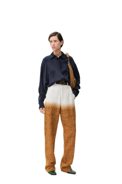 Loewe Draped shirt in silk outlook