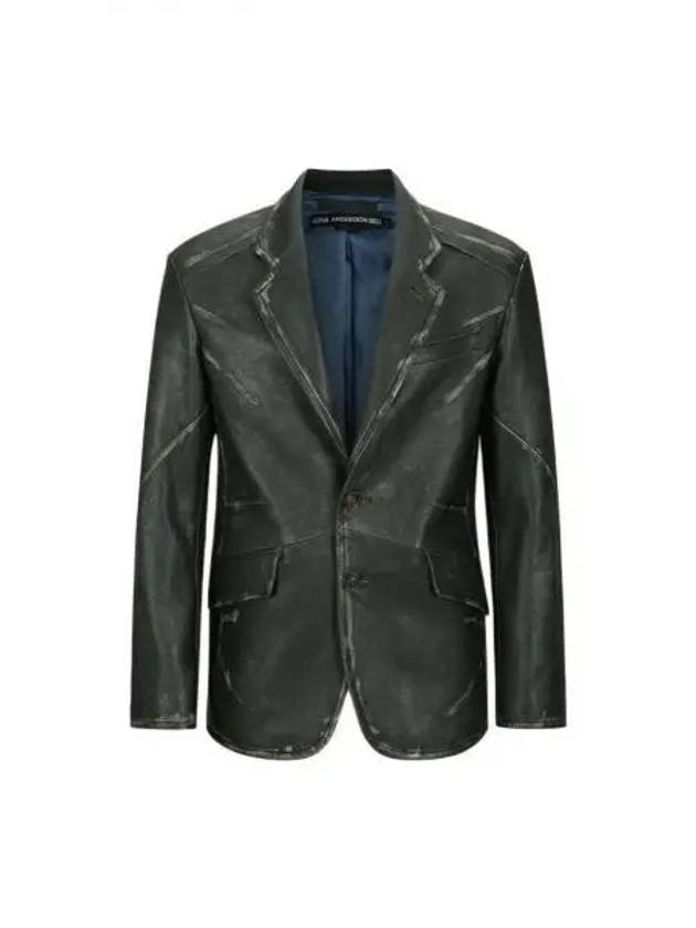 Hide Leather Jacket Black - 2