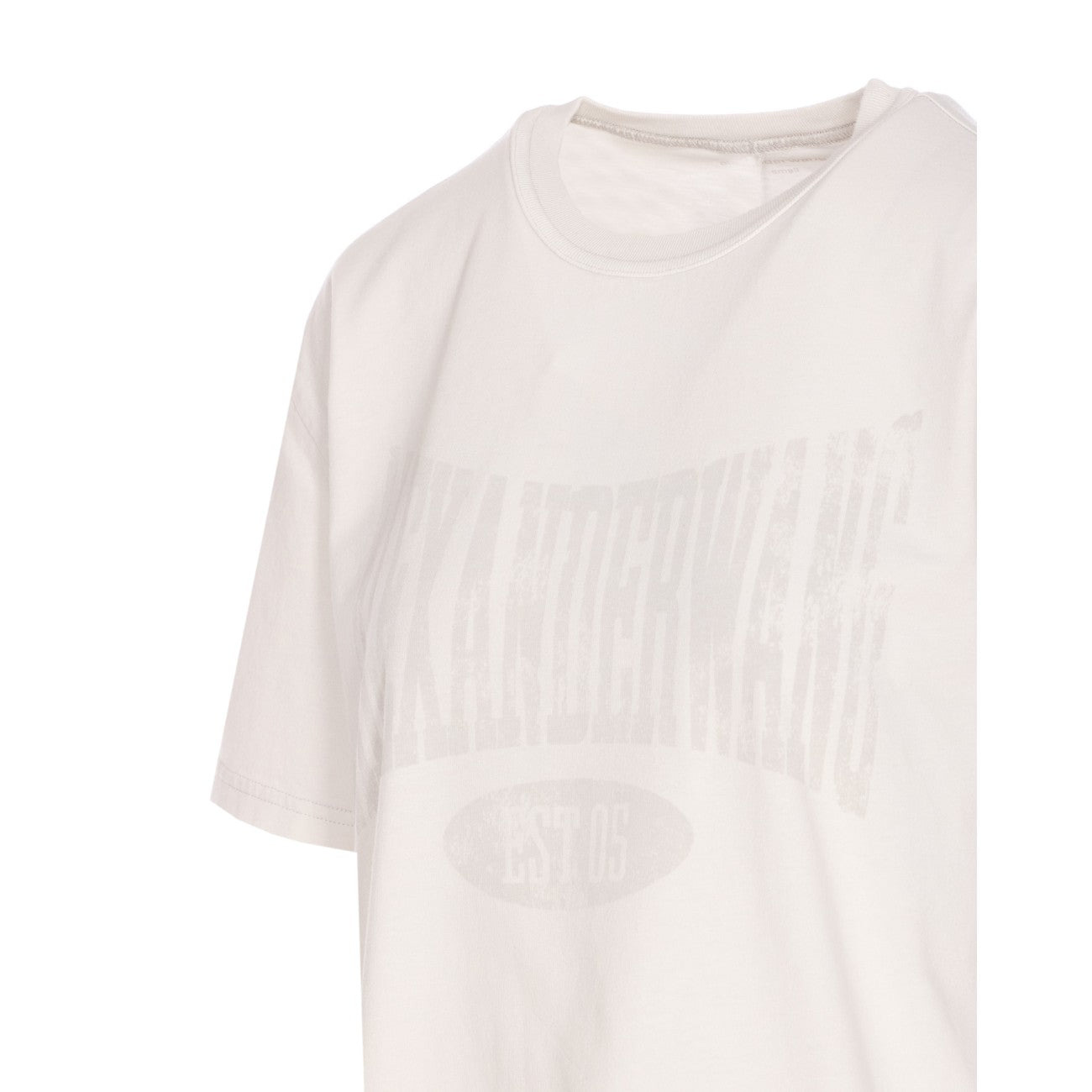 Alexander Wang Women Distressed Logo T-Shirt - 3