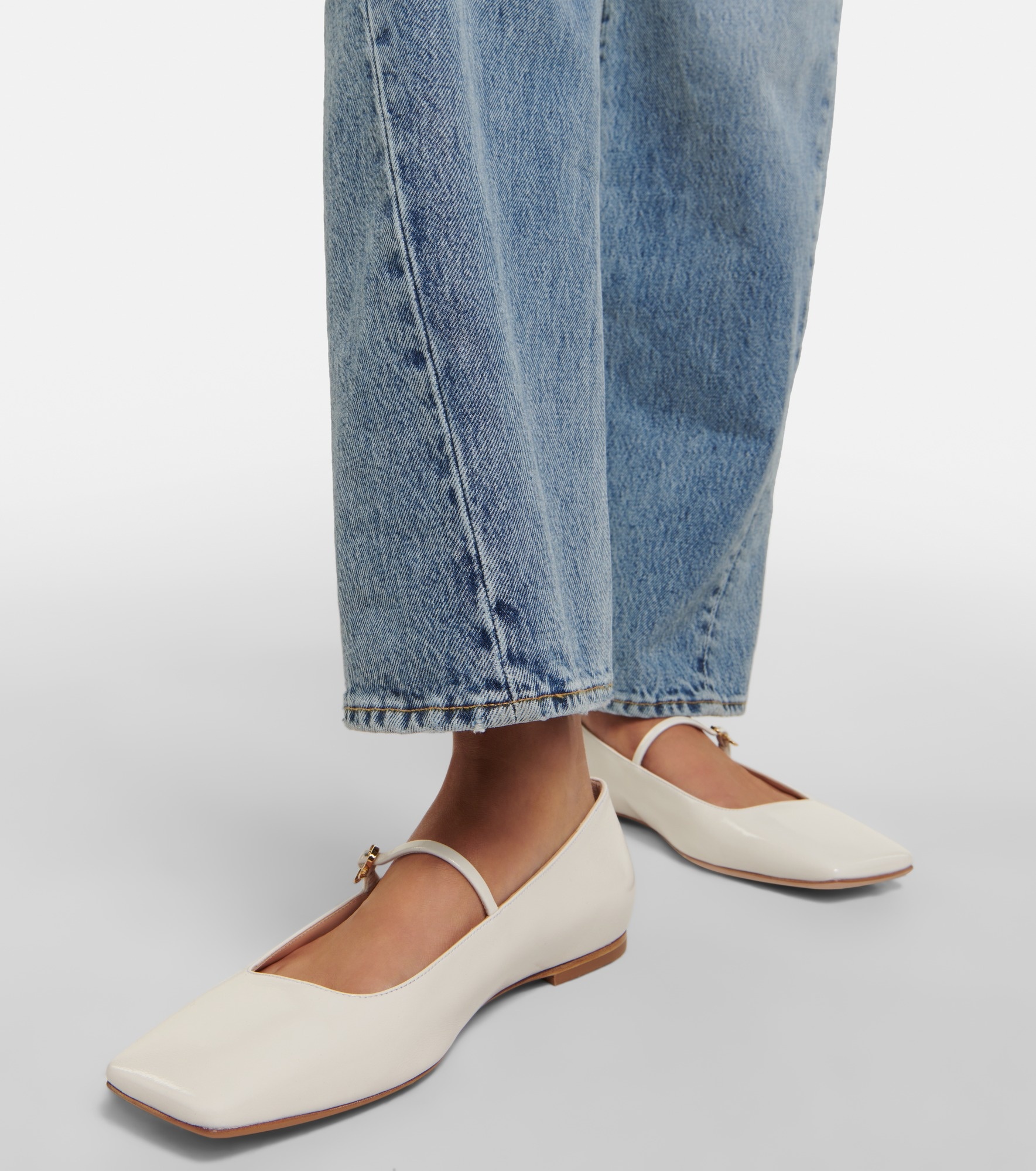Christina 05 leather ballet flats - 4