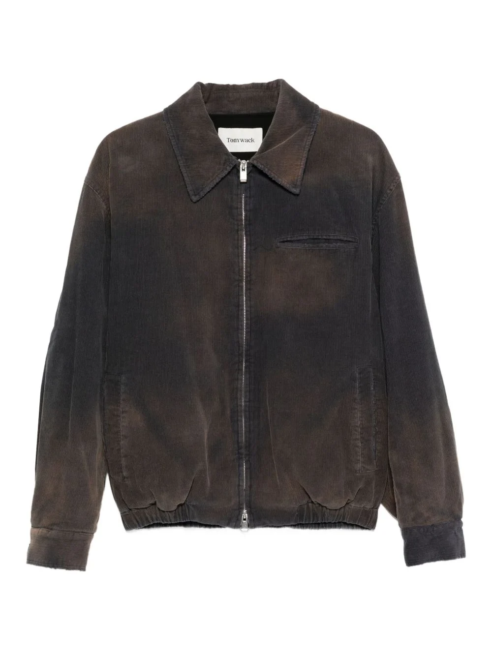 corduroy shirt jacket - 1