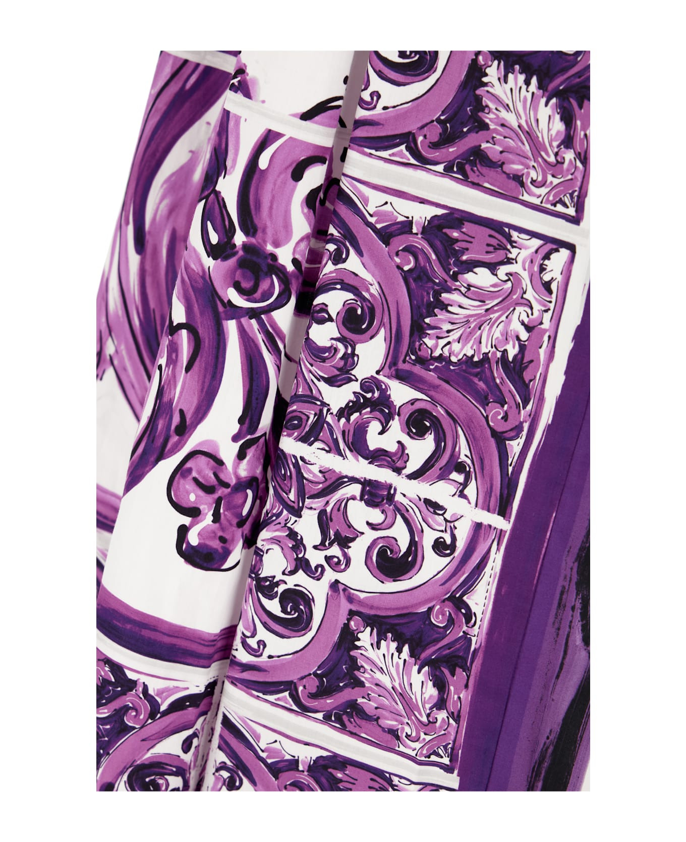 Printed Poplin Shirt Dress - 3