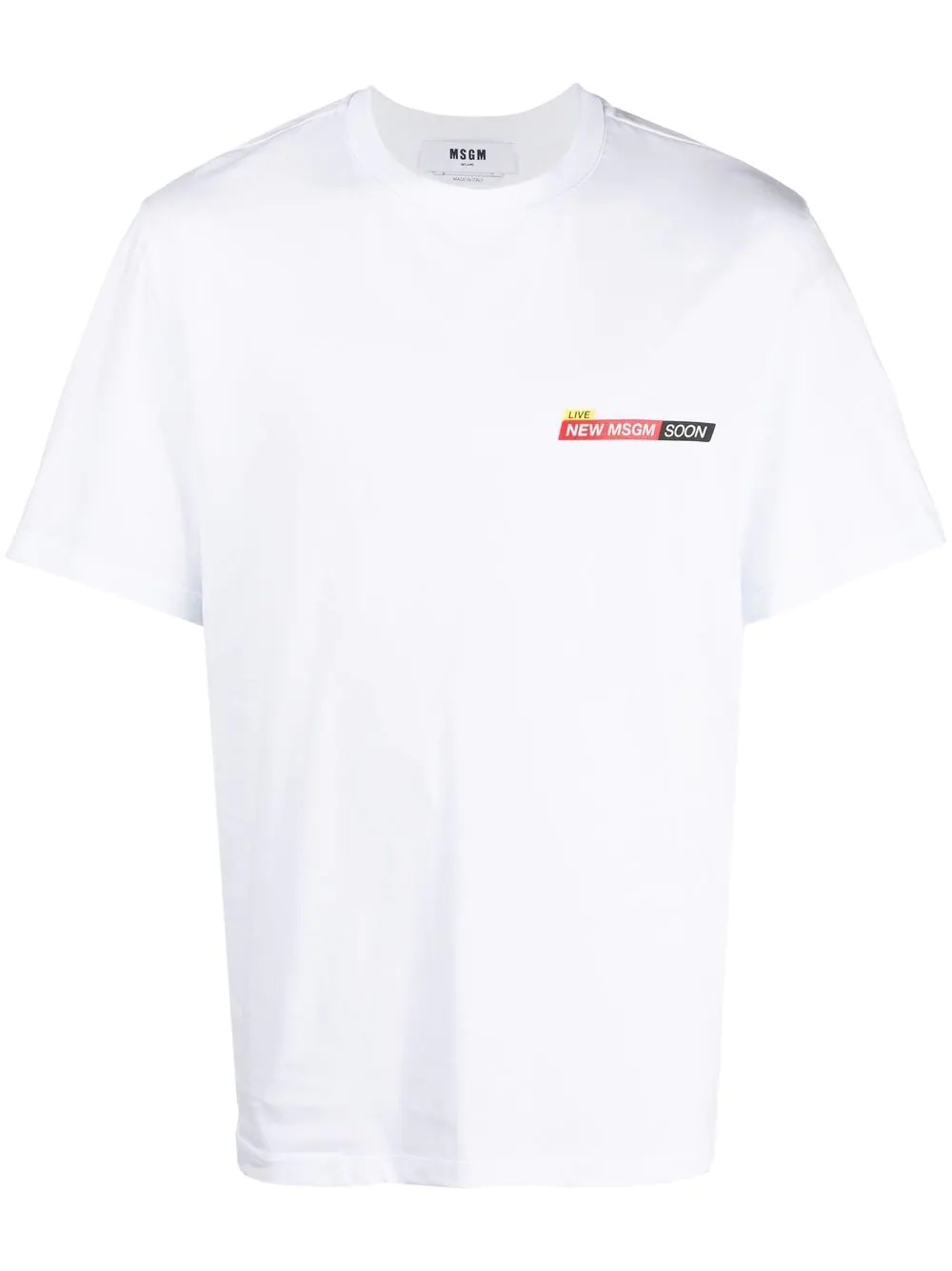 logo-print T-shirt - 1