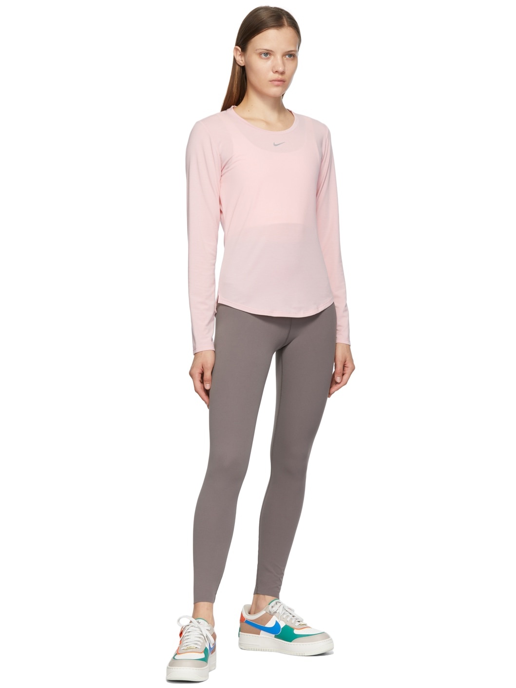 Pink One Luxe Long Sleeve T-Shirt - 4