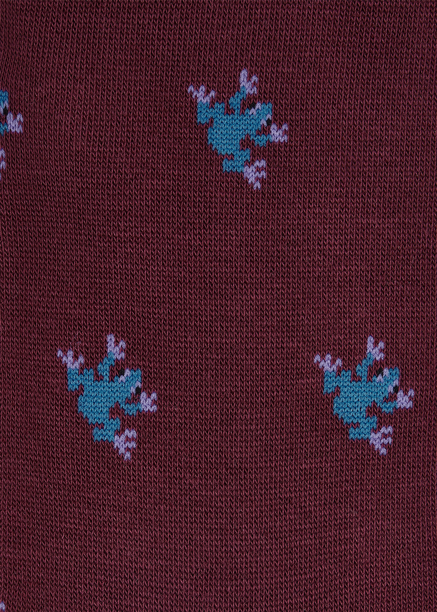 Red Cotton 'Frog' Socks - 3