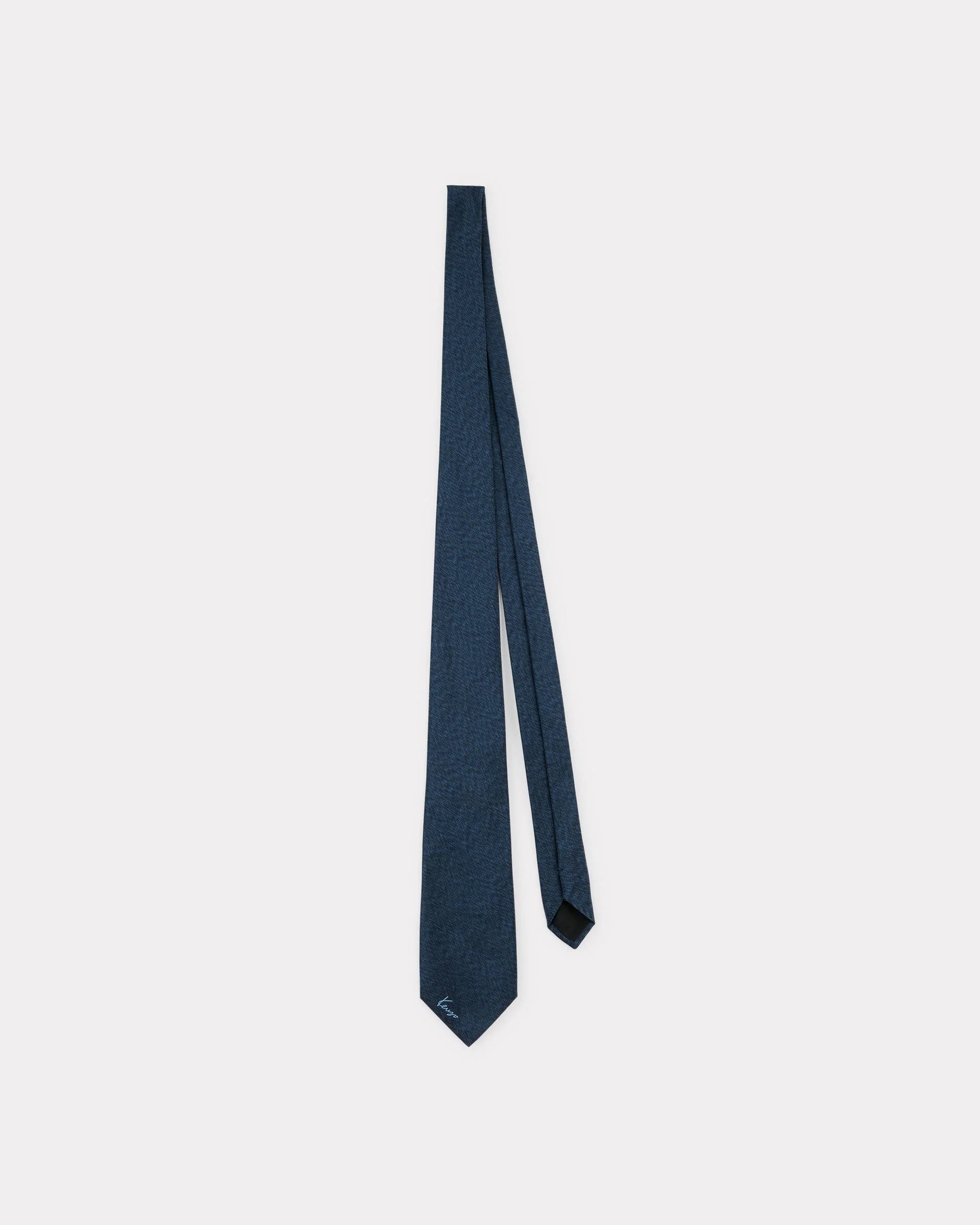Wide tie in silk - 1