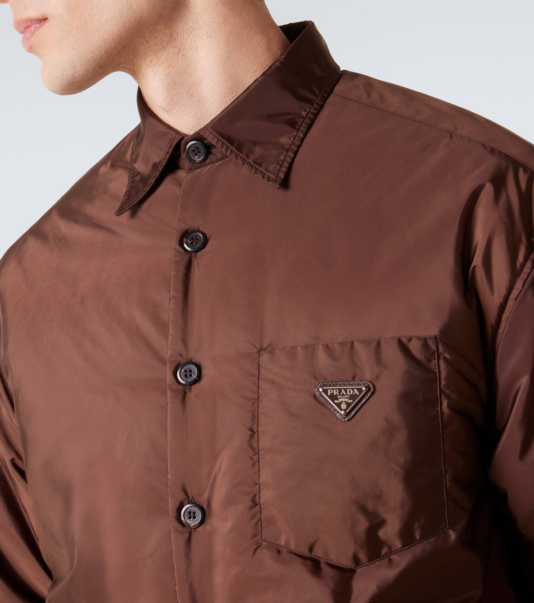 Re-Nylon logo shirt - 5
