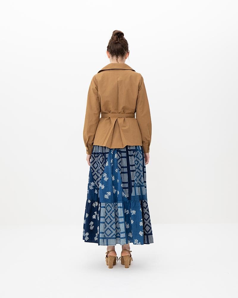 CAMP SHIRT L/S BROWN - 4