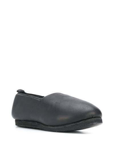 Guidi plain chunky-style loafers outlook