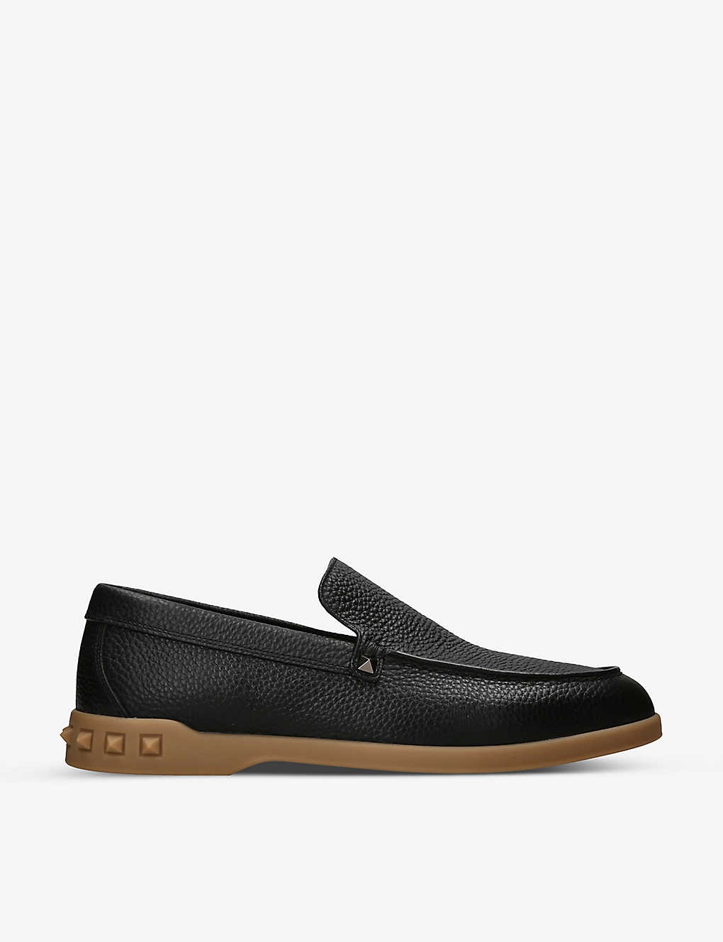 Leisure Flows stud-detail leather loafers - 1