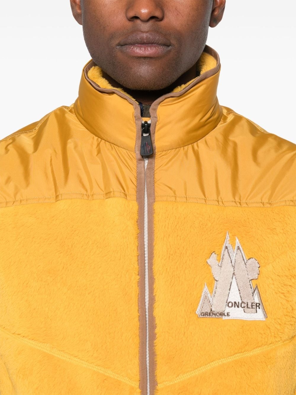 fleece down gilet - 5