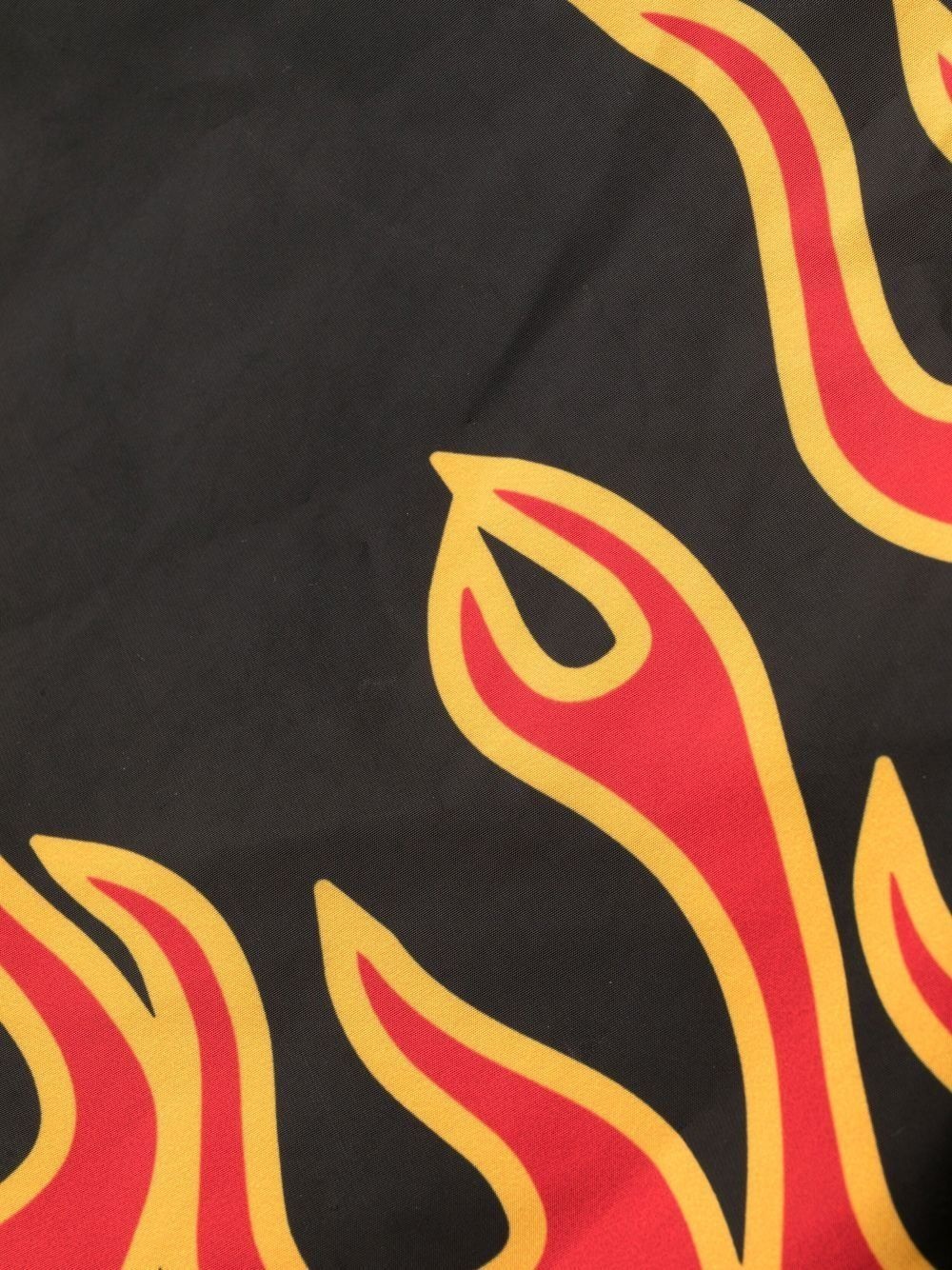 flame-print swimming trunks - 3