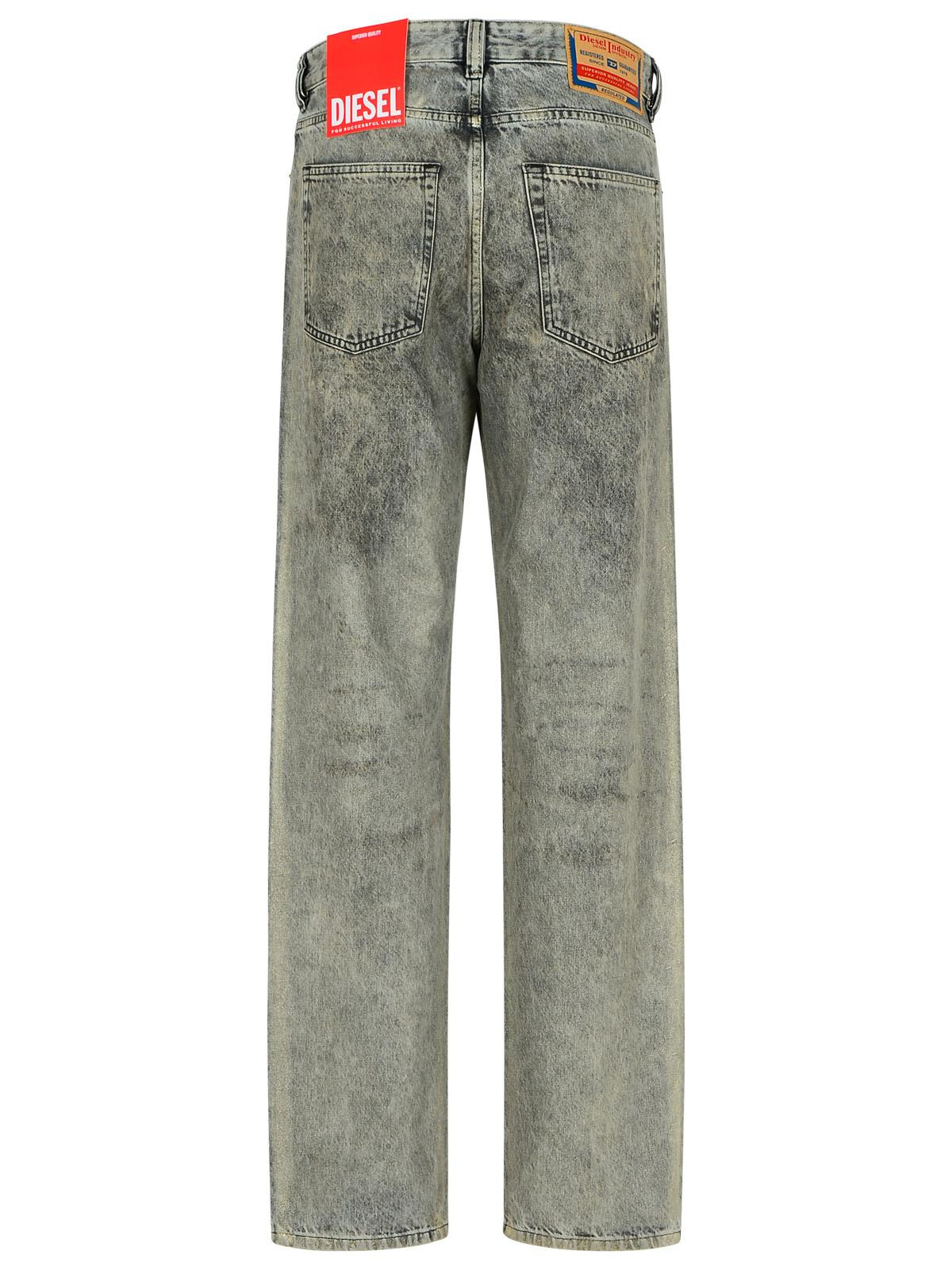 Diesel '1988 D-Ark' Silver Denim Jeans Women - 3