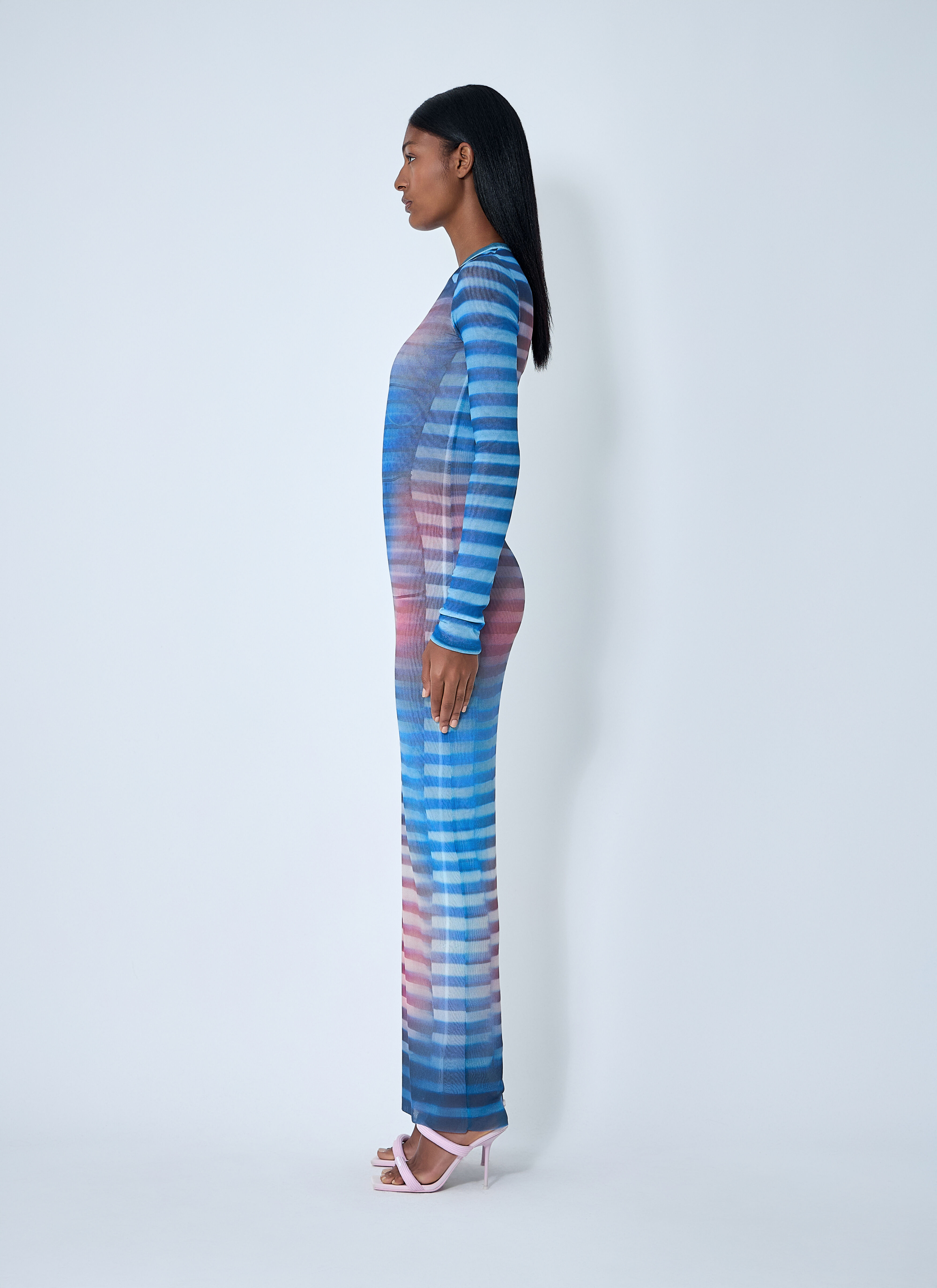 Air Mesh Maxi Dress - 3