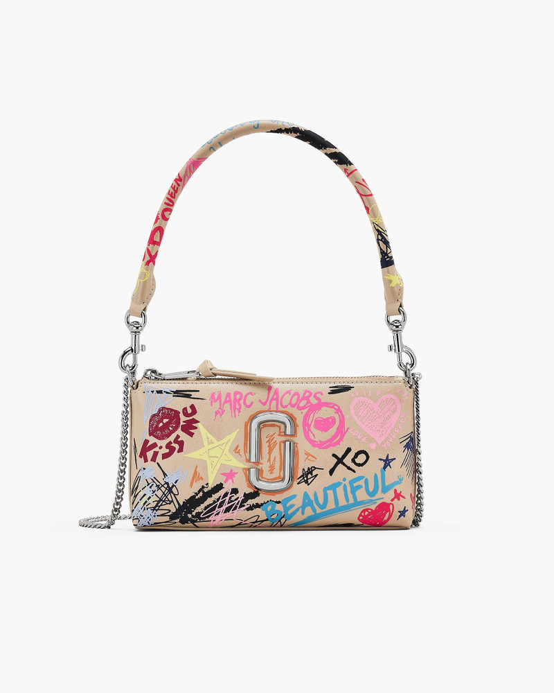 THE PUNK SCRIBBLE SNAPSHOT CONVERTIBLE SHOULDER BAG 1