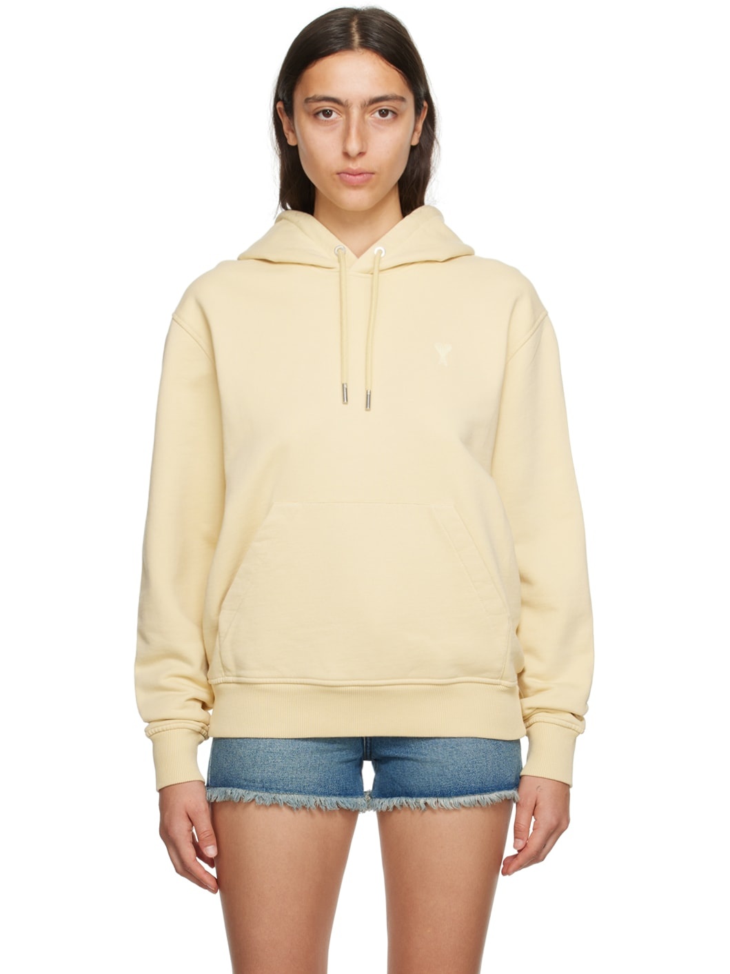 Yellow Ami de Cœur Hoodie - 1