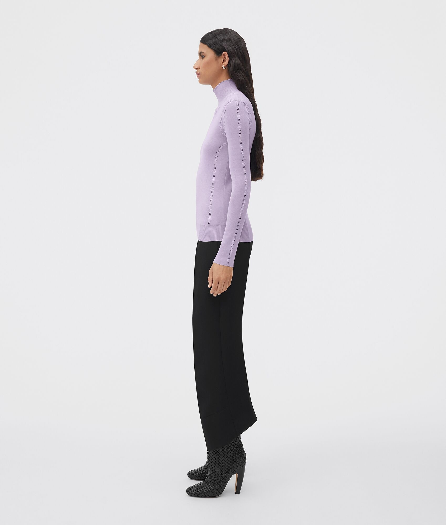 lightweight silk jumper - 2