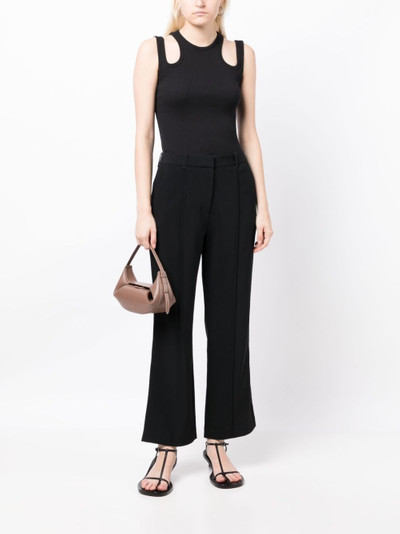 3.1 Phillip Lim kick flare crepe trousers outlook