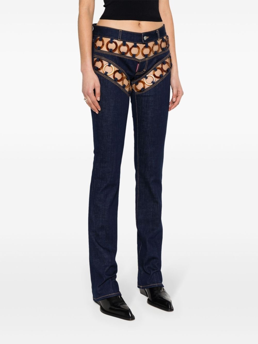 Woodstock Trumpet flared jeans - 3