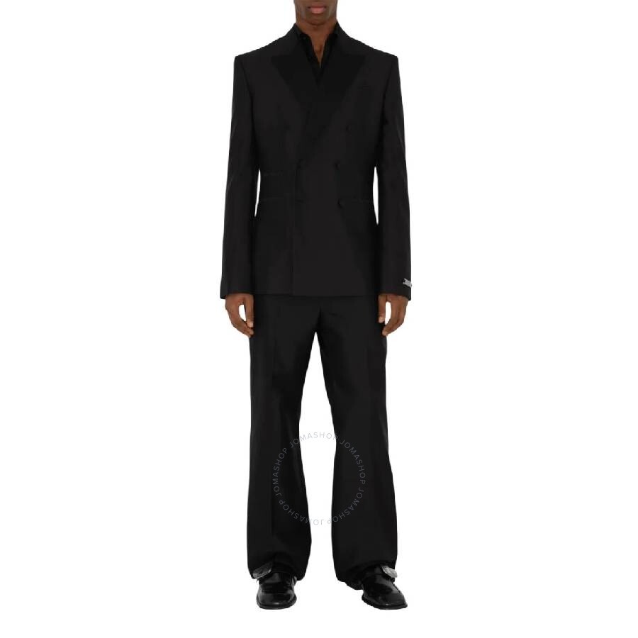 Burberry Double-Breasted Wool-Blend Blazer - 4