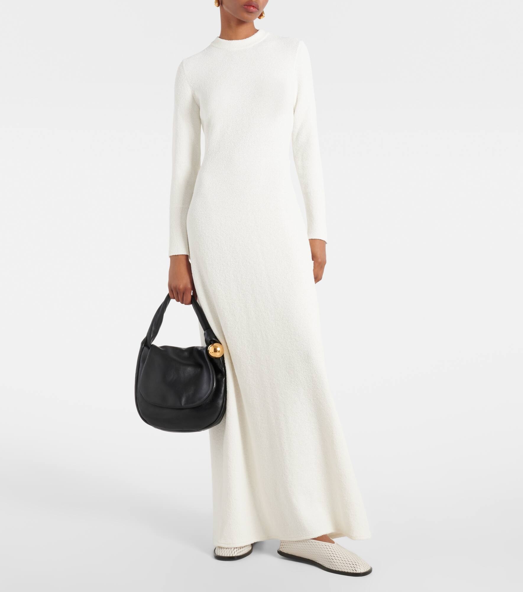 Lara cutout bouclé maxi dress - 2
