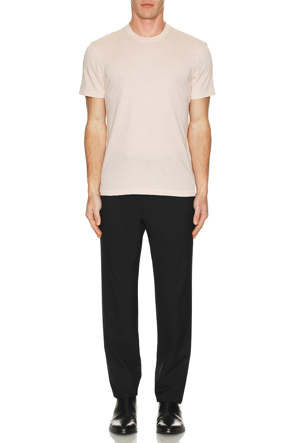 Melange Crew Tee - 4