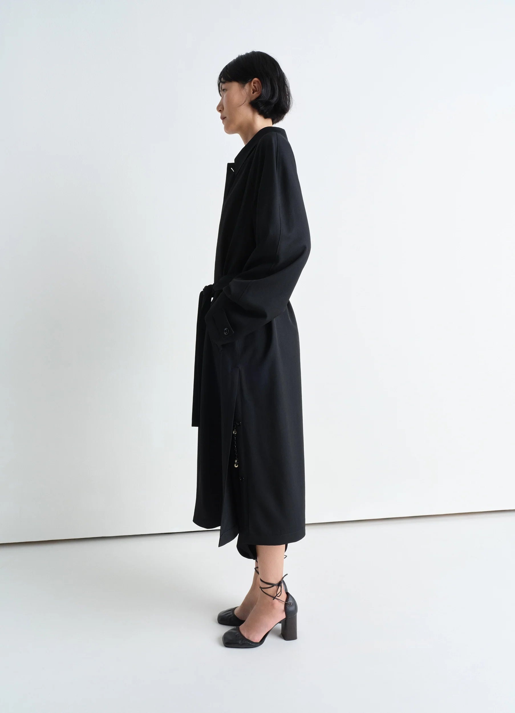 LIGHT SLITTED OVERCOAT - 7