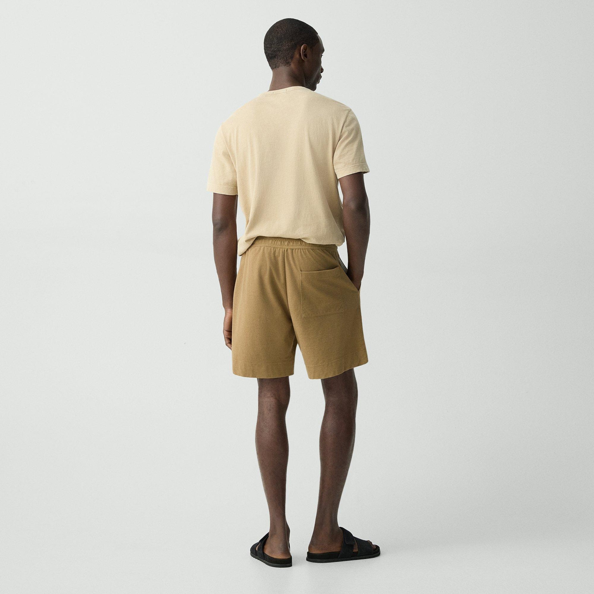 Drawstring Short in Terry Cotton - 4
