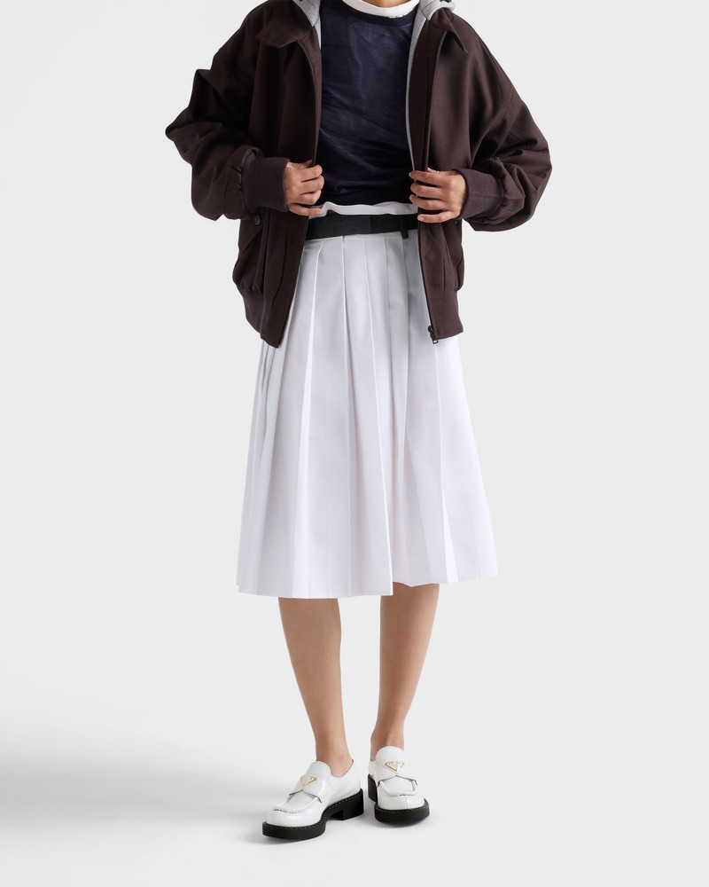 Prada Chocolate patent leather loafers outlook