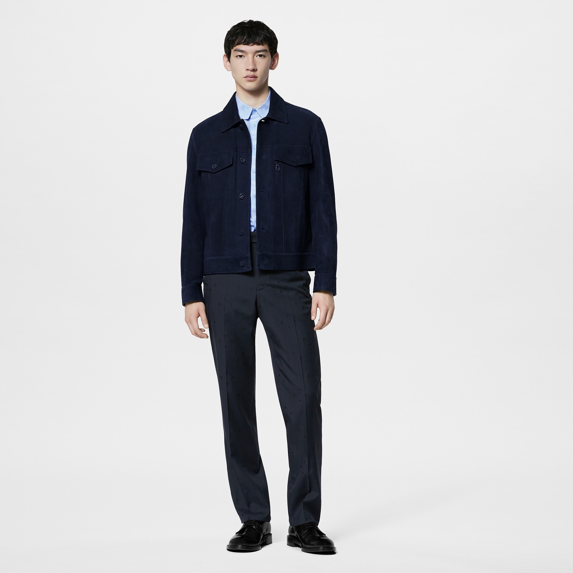 Suede Denim Jacket - 4