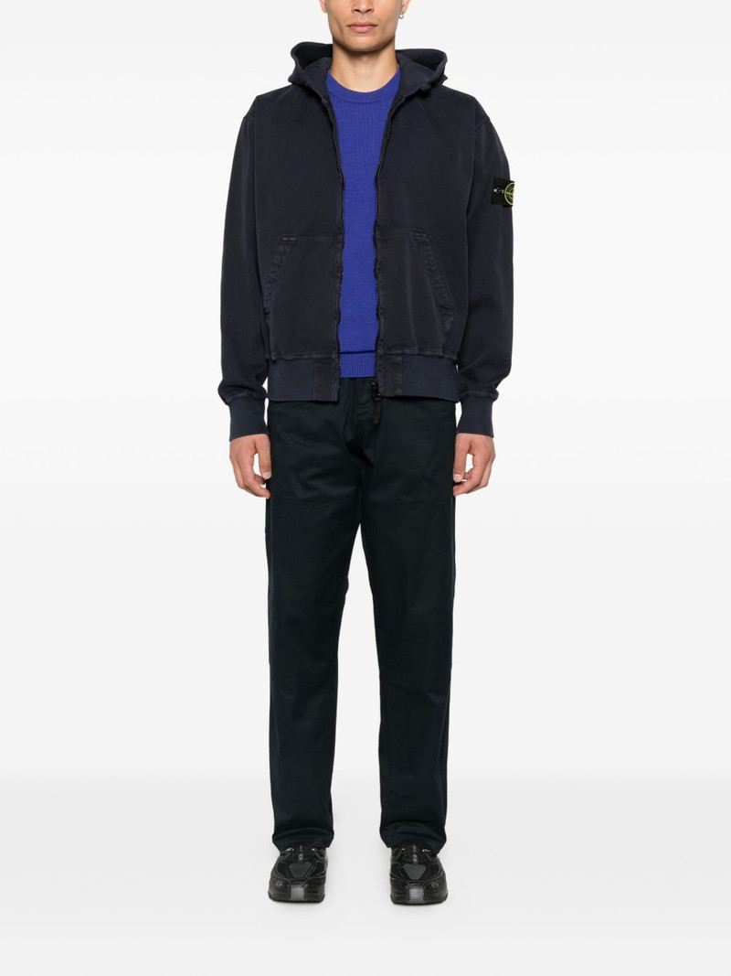 Stone Island pouch-pocket hoodie outlook