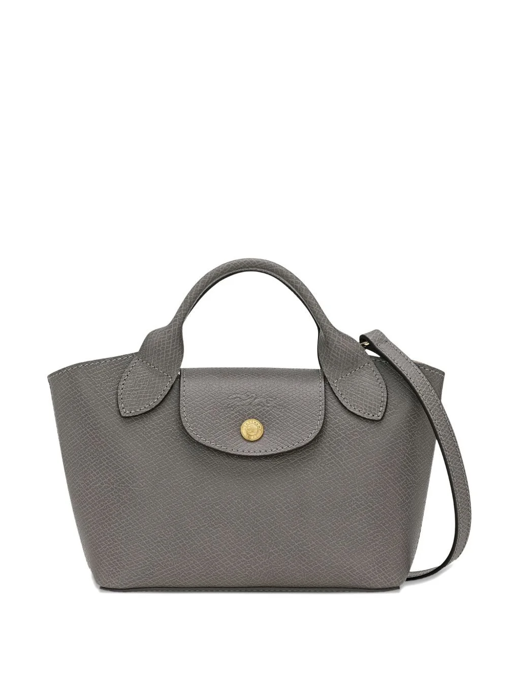 Épure top-handle leather mini bag - 1