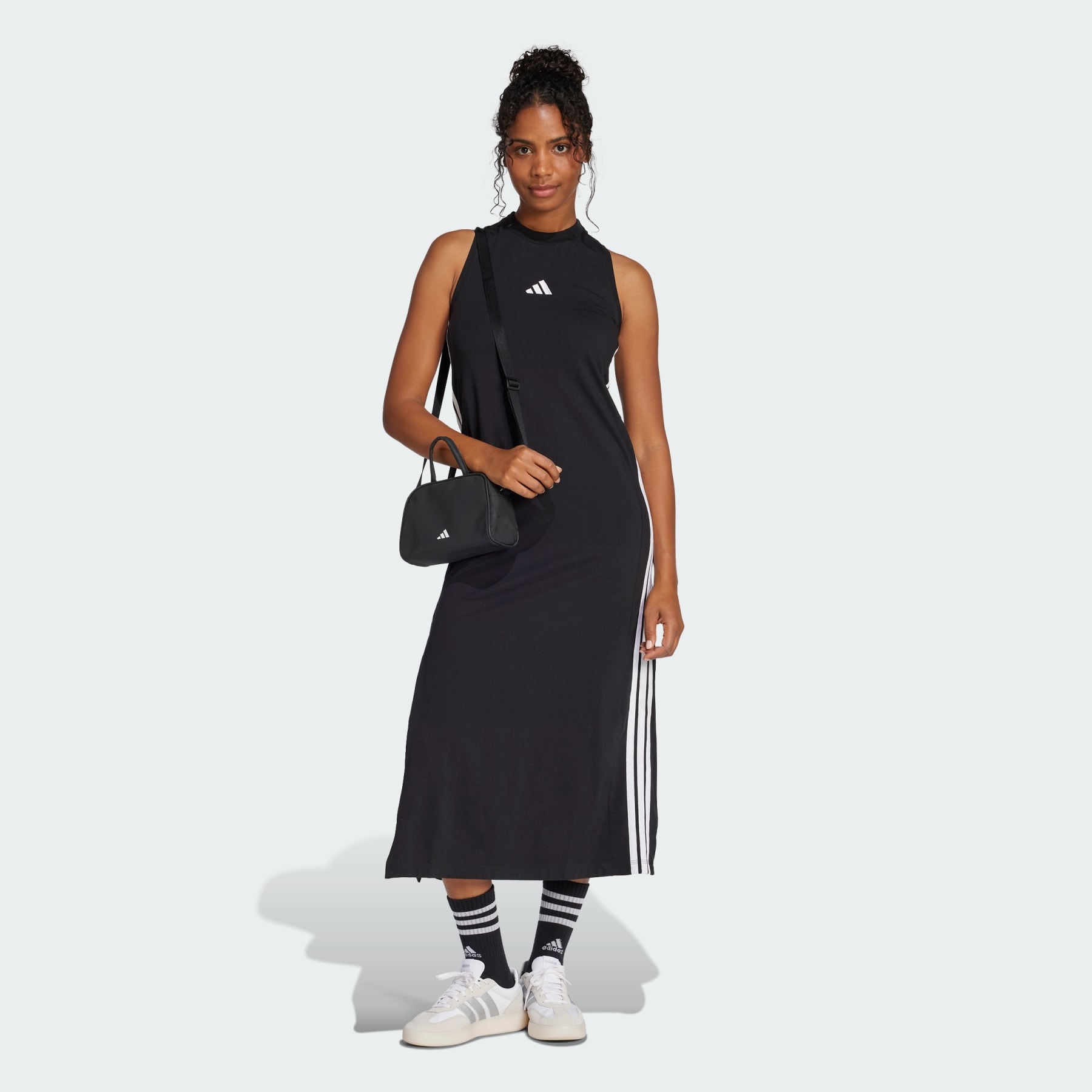 Essentials 3-Stripes Long Racerback Dress - 5